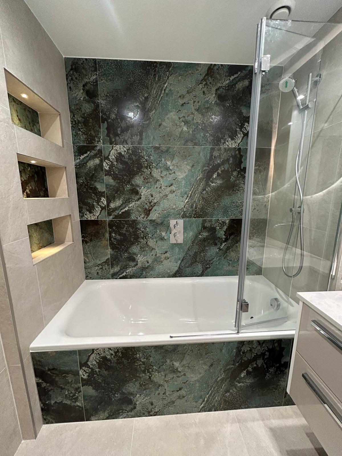 Emerald Tempest Matt Porcelain Tiles