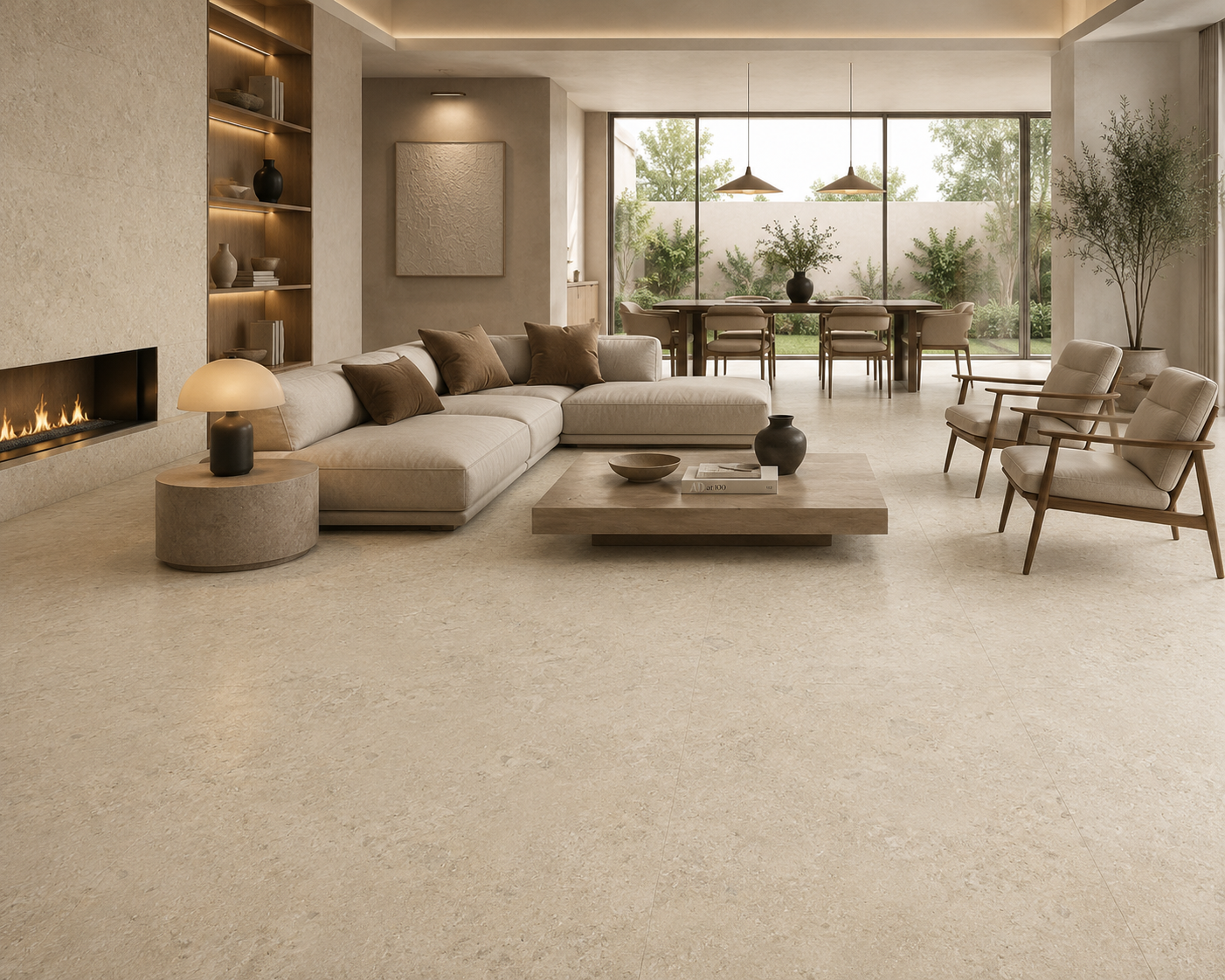 Jura Stone Taupe Matt Porcelain Tiles