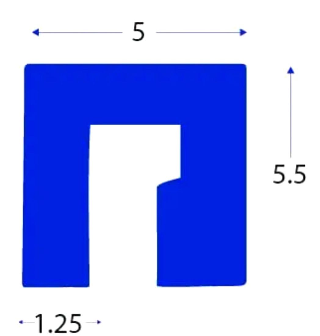 Solid Brass Tile Inlay Profiles (2.5m)