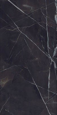 COLONNA | Marquina Fluted Porcelain Tile