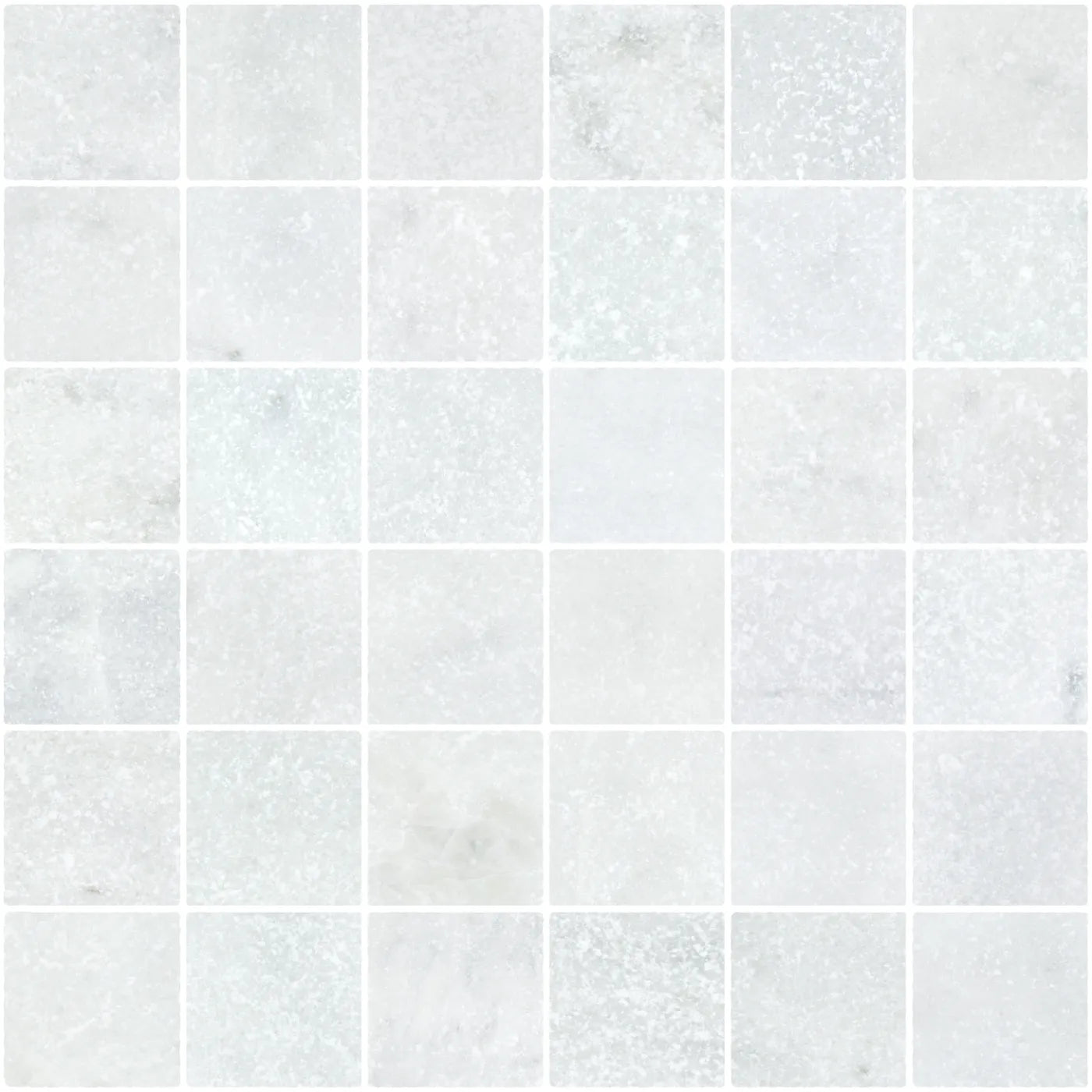Caria Luna Marble Mosaic Tile – Tumbled Finish