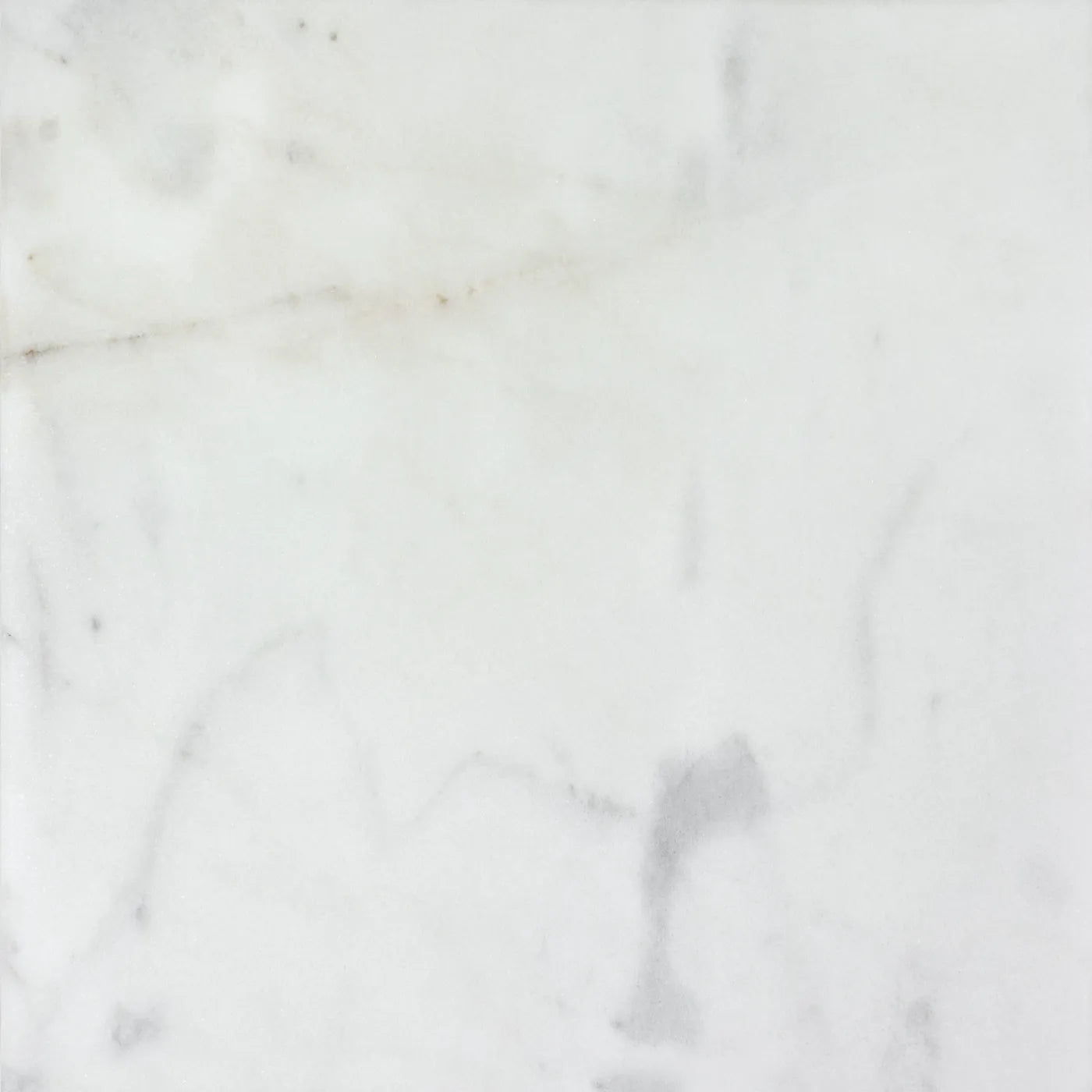 Carrara White Honed Marble Tile