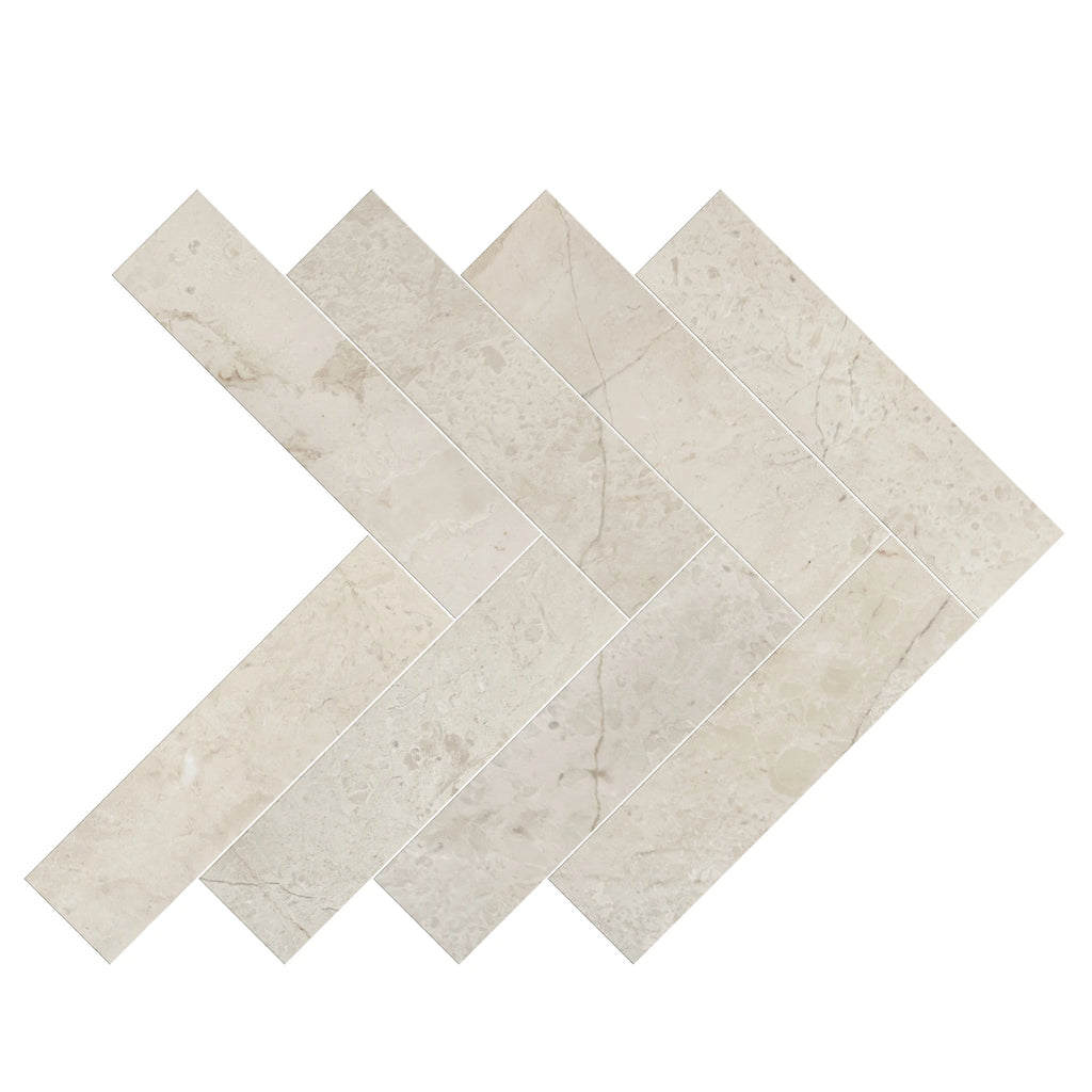 Crema Marfil Herringbone Marble Tile – NSG TILES