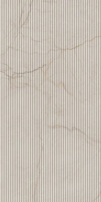 COLONNA | Ivory Fluted Porcelain Tile