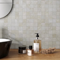 Lydia Classico Travertine Mosaic Tile – Honed & Filled