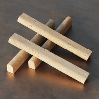 Lydia Classico Travertine Pencil Border Tile – Honed Finish