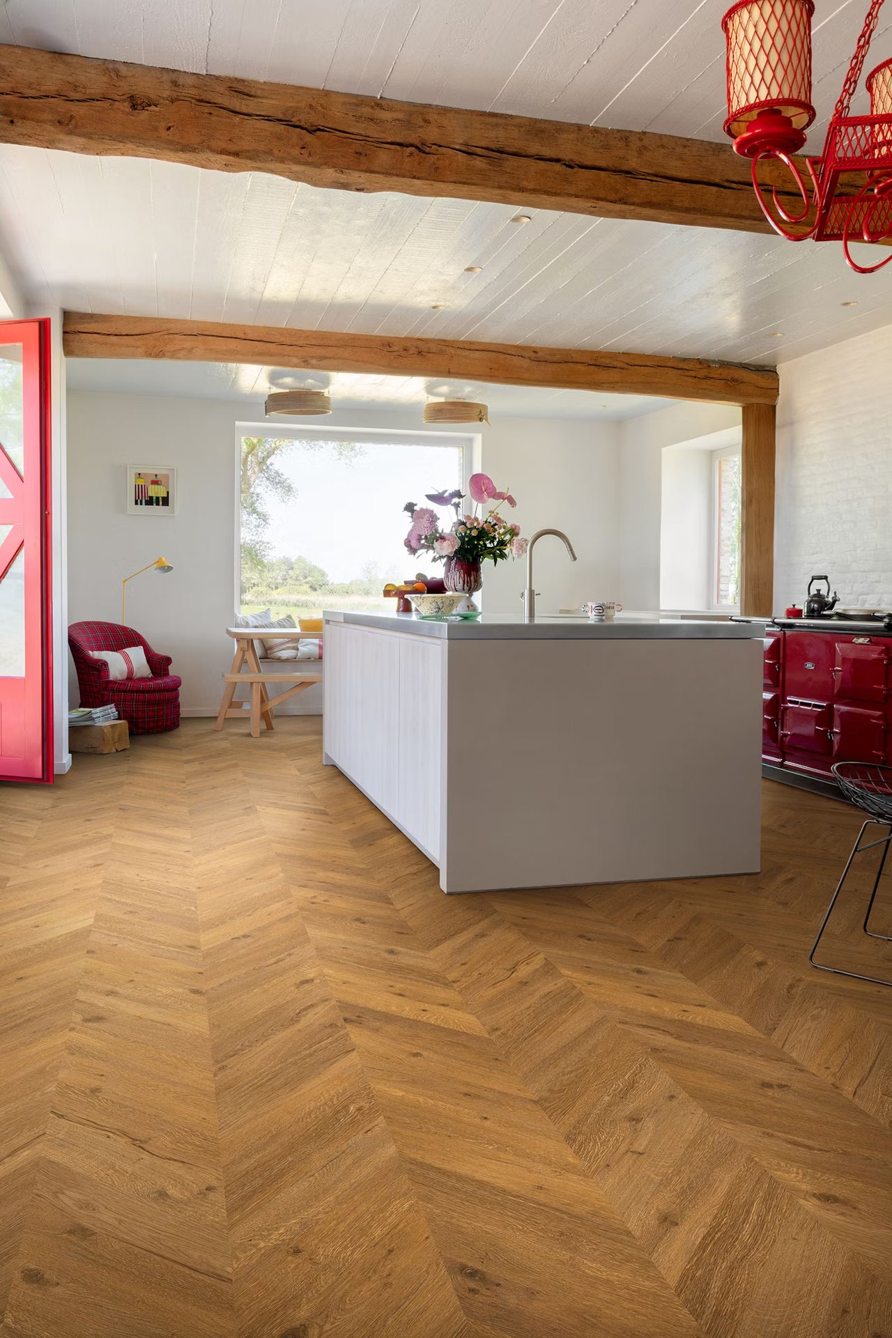 Oscar Vinyl  Chevron