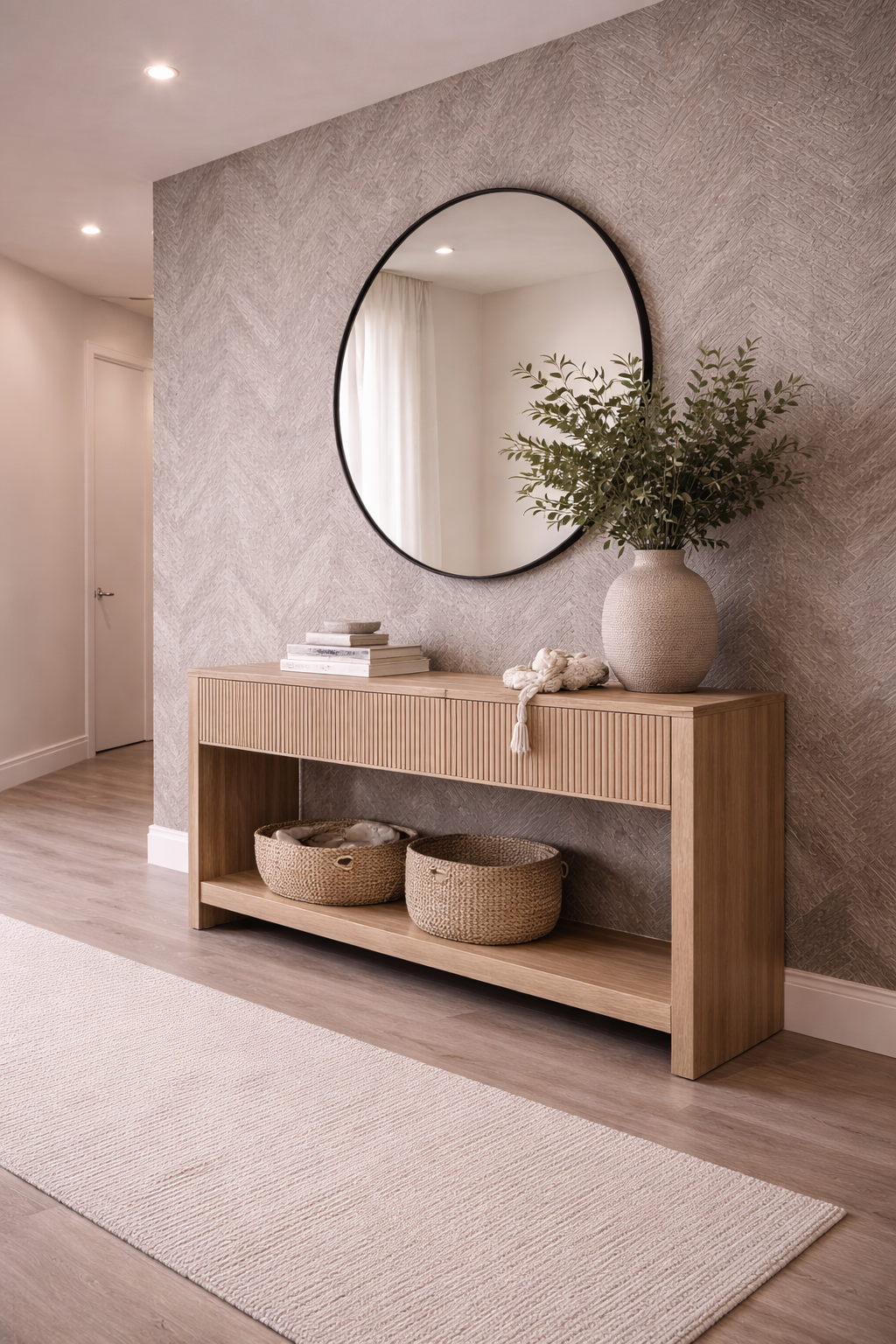 Feathered Truffle Porcelain Tile