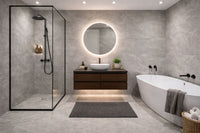 Rock Grey Stone Effect Porcelain Tiles