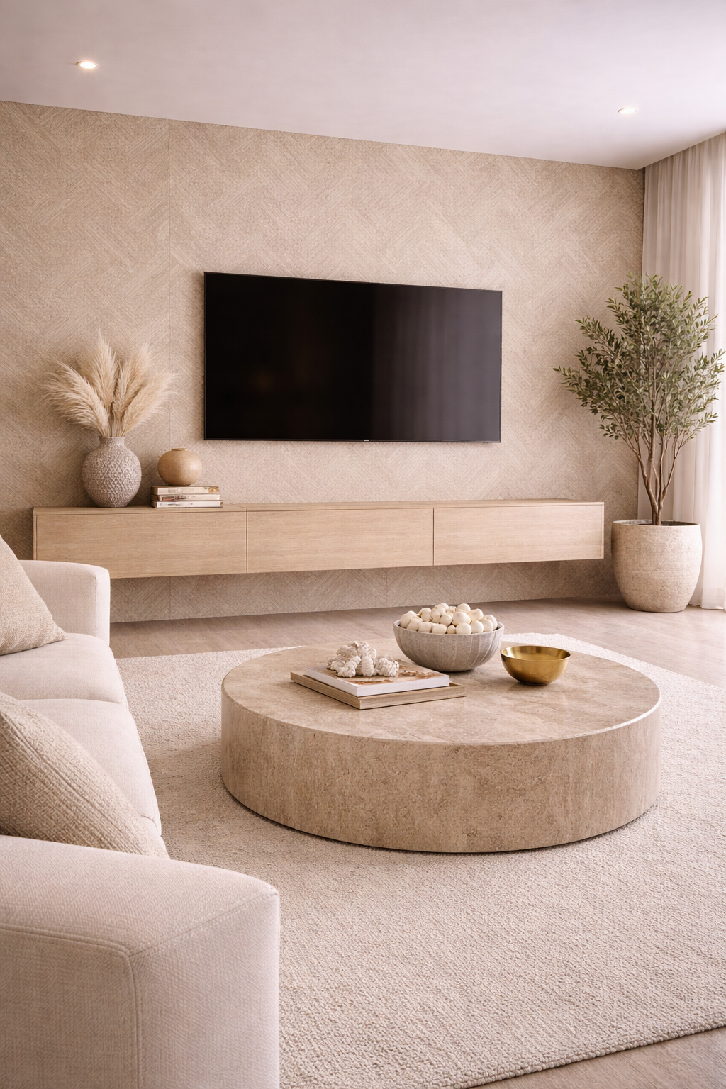 Feathered Nutmeg Porcelain Tile