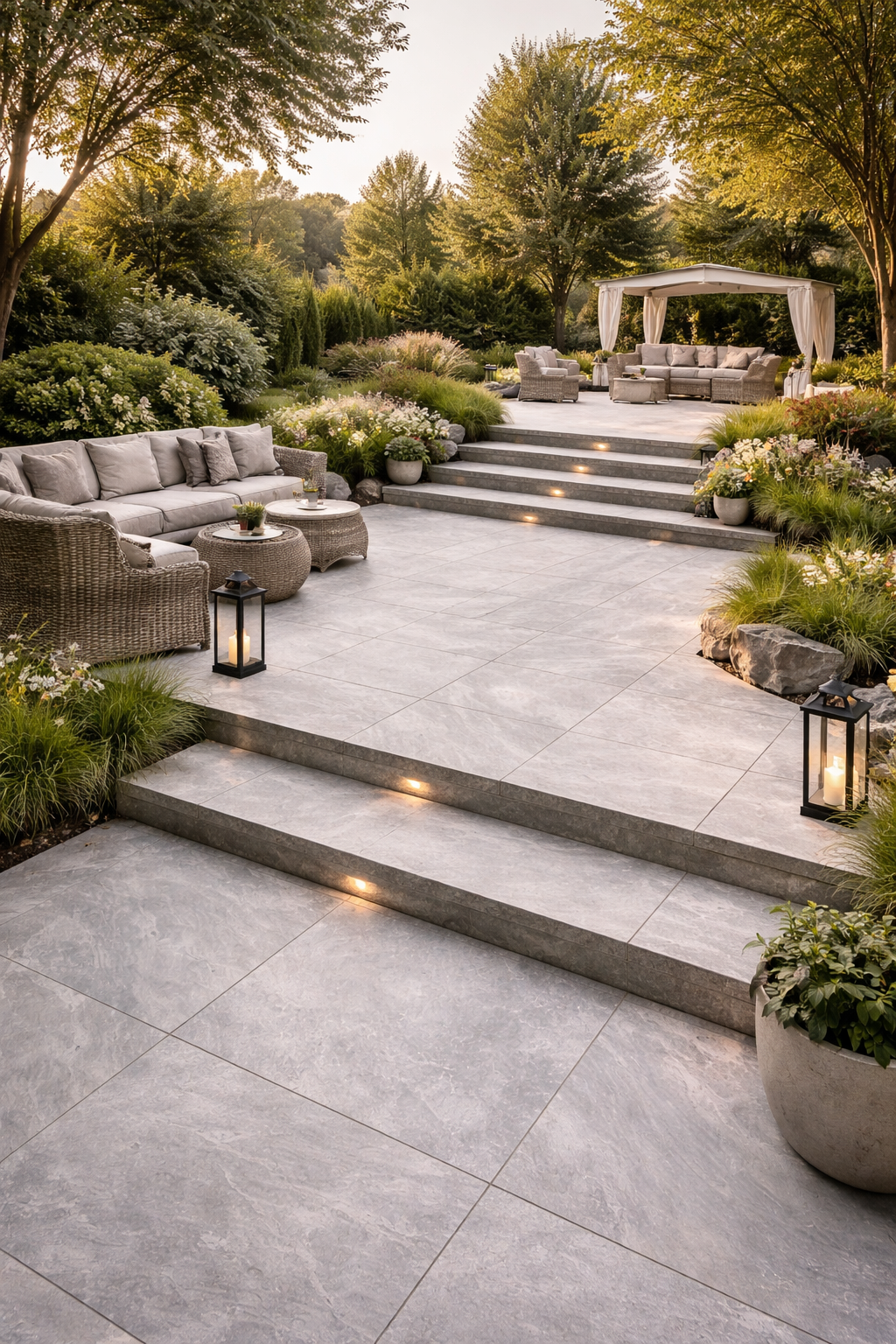 Ashline Grey Porcelain Paving Slab