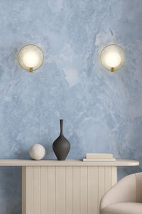 Aura Baby Blue Onyx Polished