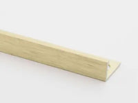Deep Brushed Gold L Shape Tile Trim – Straight Edge (2.5m)